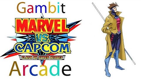 Marvel Vs Capcom: Clash Of Super Heroes Arcade - Gambit