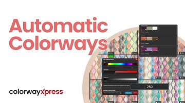 ColorwayXpress Complete Beginner Guide, Automatic Colorways
