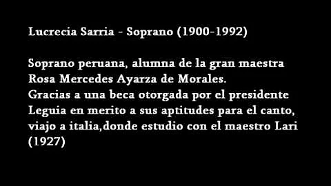 Lucrecia Sarria - Suray Surita