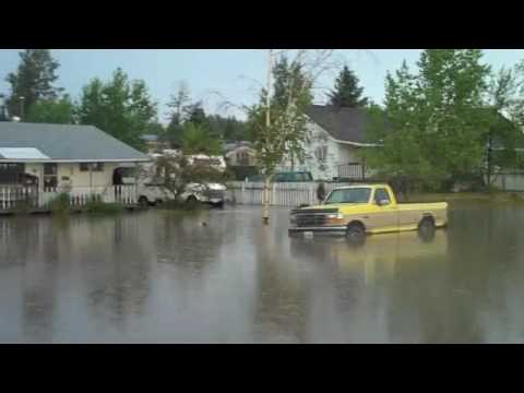Major Storm and Flooding in Fort St. John, BC