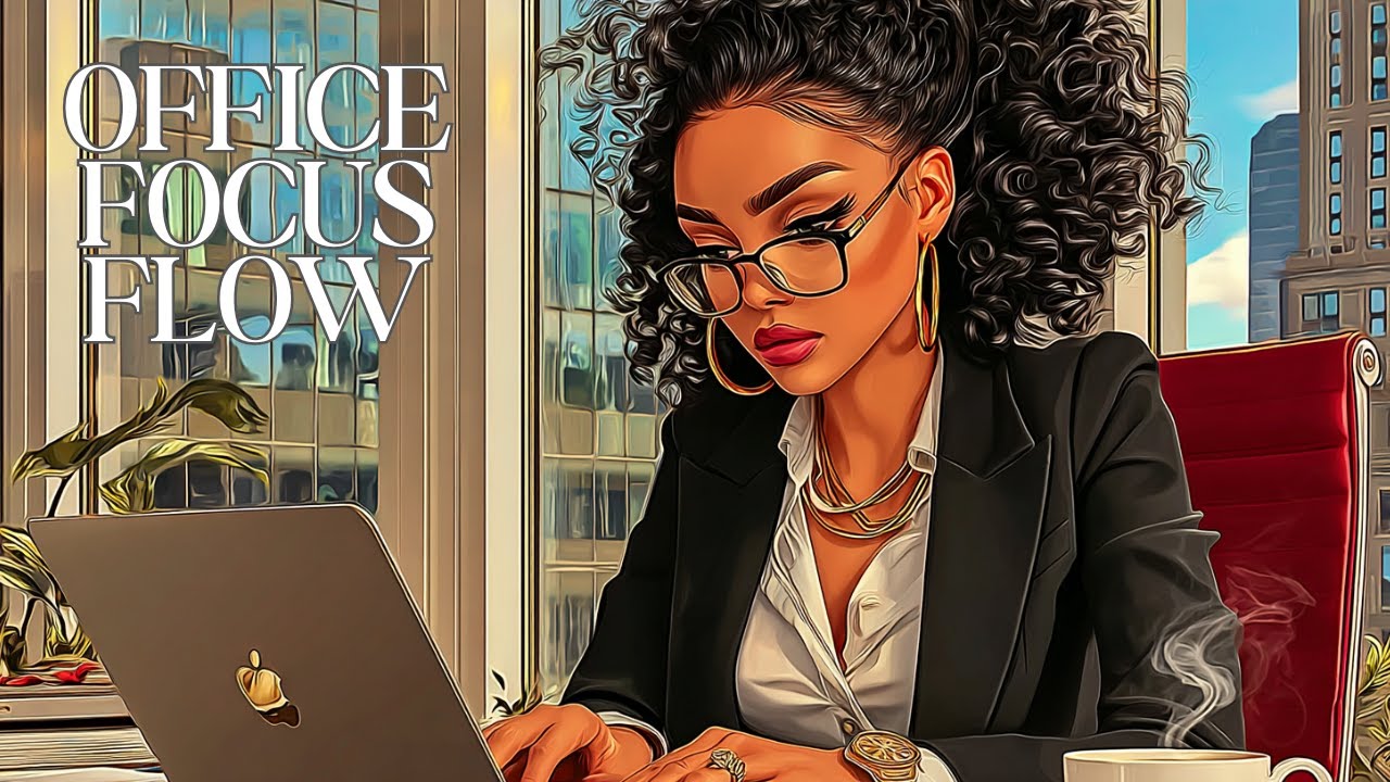 Office Focus Flow | Smooth R&B LoFi for Deep Work