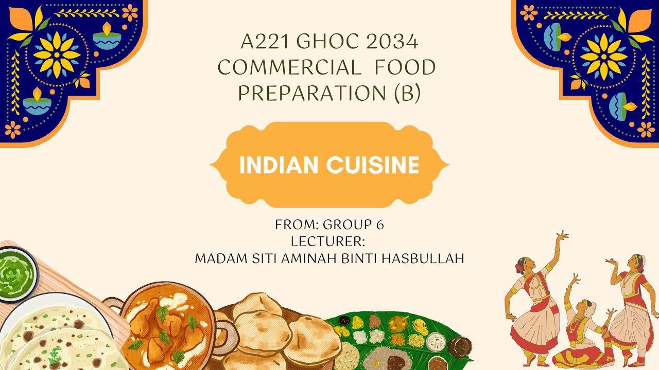 A221 GHOC 2034 COMMERCIAL FOOD PREPARATION (B) . GROUP 6 ASSIGNMENT