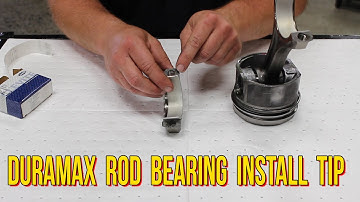 Mechanics Minute: Duramax Rod Bearing Install Tip