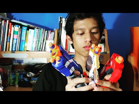 12 SENJATA NERF Harga 100rb-200rb PART 2 |  permainan indonesia  nerf jolt kereta. 