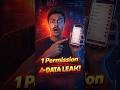 1 Permission Se Data Leak 😱 Check Now!