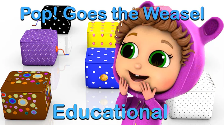 Pop Goes The Weasel (Learn Colors) | Baby Songs wi...