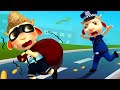 Cop Chasing Thief &amp; Police Story for Kids | Cartoon for Kids | Dolly and Friends 3D