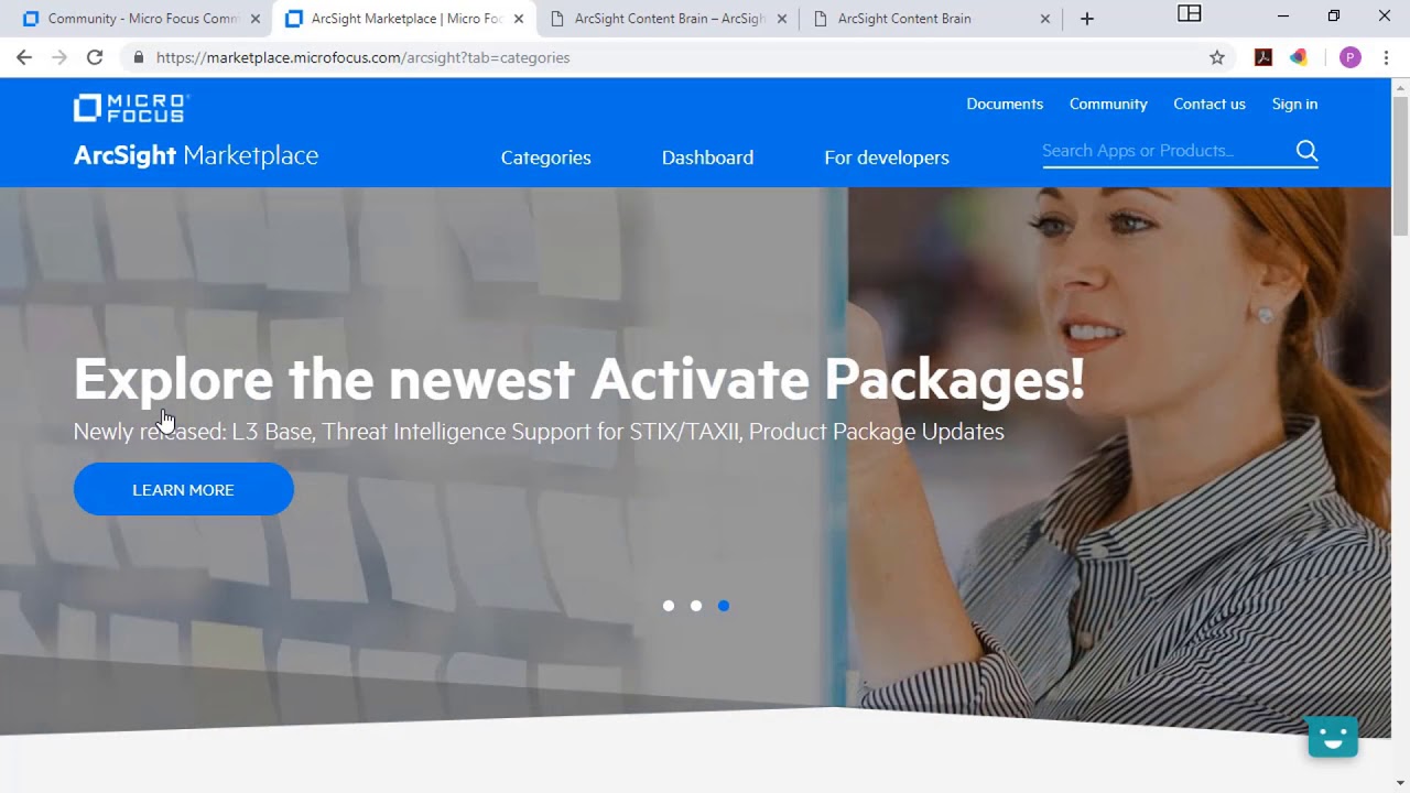 ArcSight Customer Portals