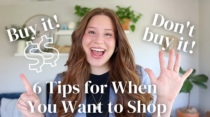 If You Always Want to Shop, Watch This Video: 6 Ti...