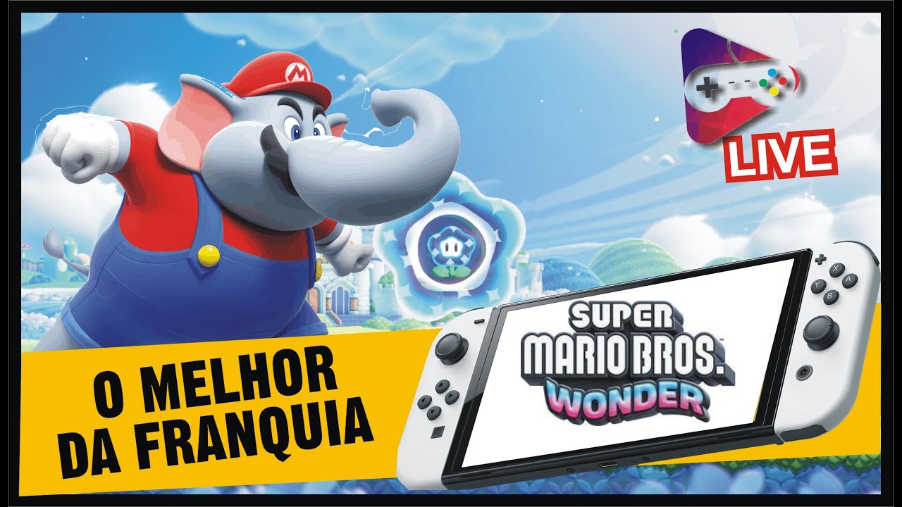 Super Mario Bros. Wonder Nintendo Switch jogos Console, 100