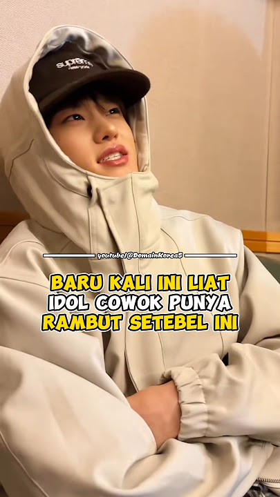 Baru Kali Ini Liat Idol Cowok Punya Rambut Setebel Ini #kpop #shorts