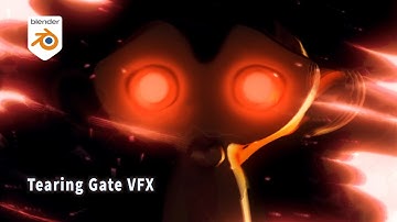 [Tut] Tearing Gate VFX - Blender Geometry Nodes 4.4