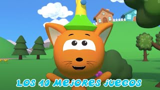 LOS 10 MEJORES JUEGOS 🚀 DIVERTIDOS JUEGOS DE KOTÉ 😹 Gatito Kote