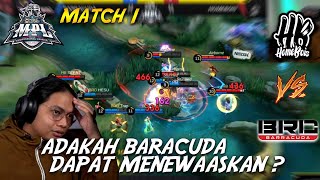 HOMEBOIS VS BARRACUDA MATCH 1 MPL MY S13