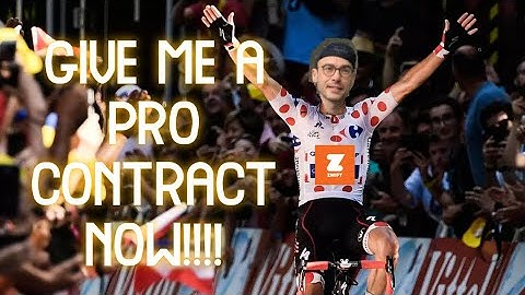 Did a non-climber just win on the Vulcano? Tour of Watopia 2023 | Stage 3 | Volcano Climb