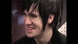 Brendon Urie offstage during the Fever era