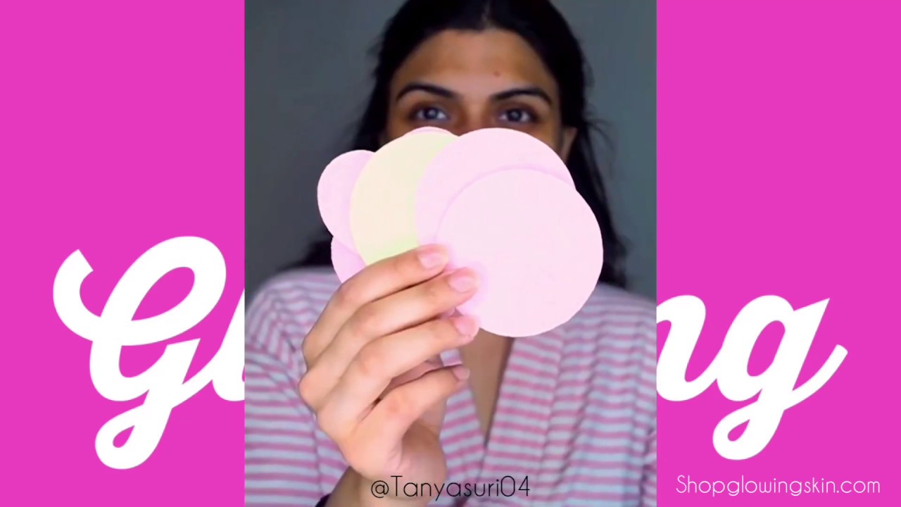 How to use Compressed Cellulose Facial Sponges! - YouTube
