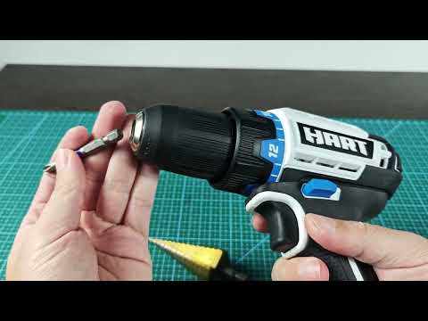 How to Put Drill Bit in Hart Drill (Change Bit)