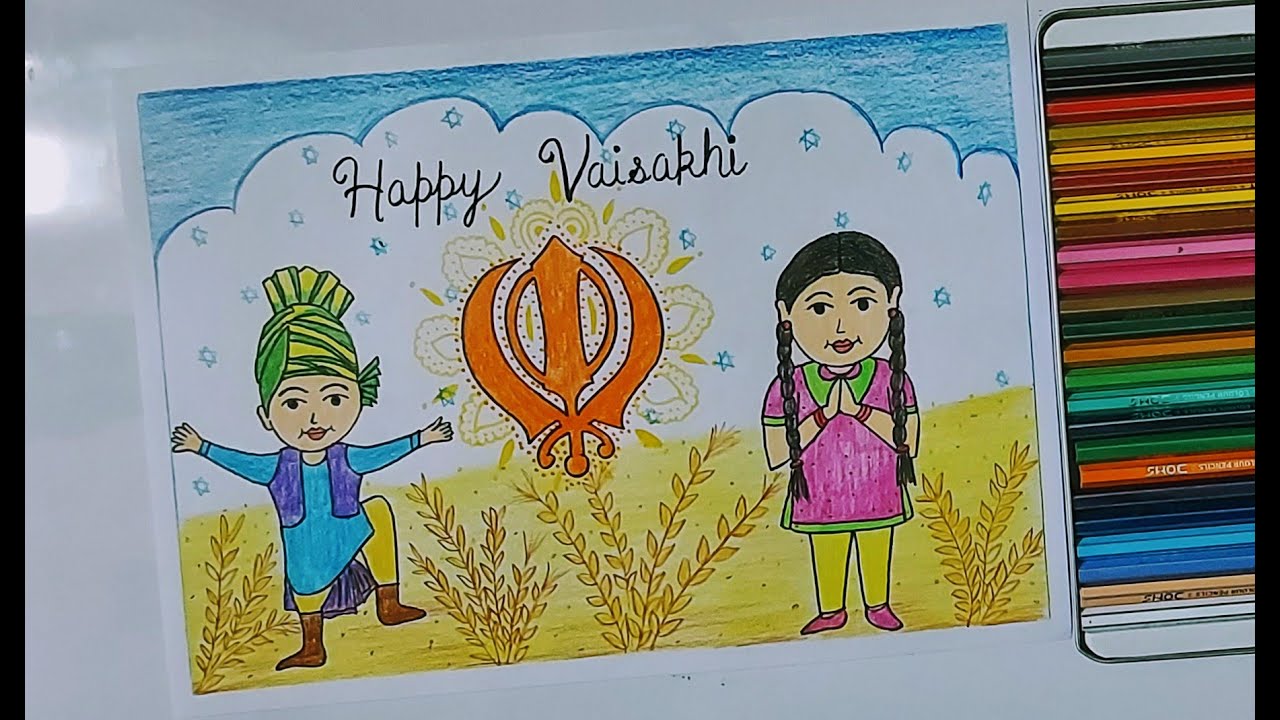 Yogesh Khairajani na platformě X: „Happy baisakhi!!! - made by Bhumi  joshi!!! #trending #cartoons #creative #drawing #chilltown  http://t.co/cxoK3GFHGv“ / X