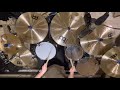 フルカラープログラム/UNISON SQUARE GARDEN ドラム真上視点