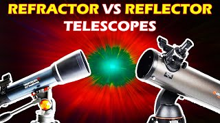 Refractor vs Reflector telescope explained for beginners