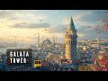 Galata Tower Tour In 8K ULTRA HD HDR 60FPS | Stunning Aerial Views of Istanbul, Turkey