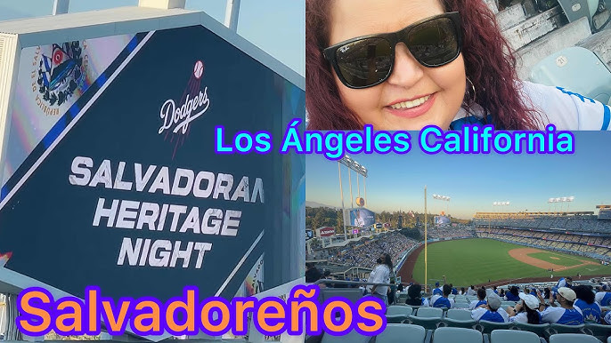 Dodgers vs Diamondbacks/ Salvadoran Heritage Night 