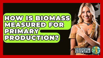 How Is Biomass Measured For Primary Production? - Ecosystem Essentials