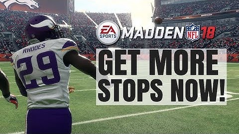 Madden 18 Pro Tip: The 1 Adjustment You Aren