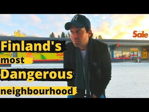 ¿El barrio más "peligroso" de Finlandia?