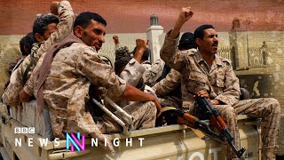 Yemen’s frontline: Violence closes in on ‘safe-haven' Marib - BBC Newsnight screenshot 4