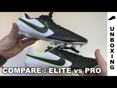Nike Tiempo Legend 8 FG ELITE vs Pro 