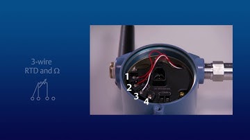 How to Wire and Configure a Single Sensor for the Rosemount 648 Wireless Temperature Transmitter