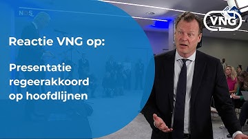 Reactie VNG op regeerakkoord op hoofdlijnen