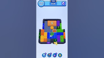 Color Block Jam Level 497 Solution Walkthrough #colorblockjam #gaming #colorblockjamgame #games