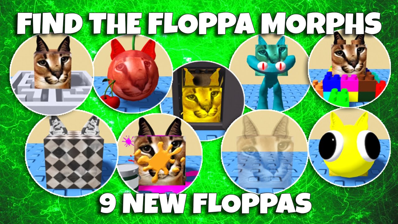 How To Get ALL BADGES in Find The Floppa Morphs - ROBLOX 