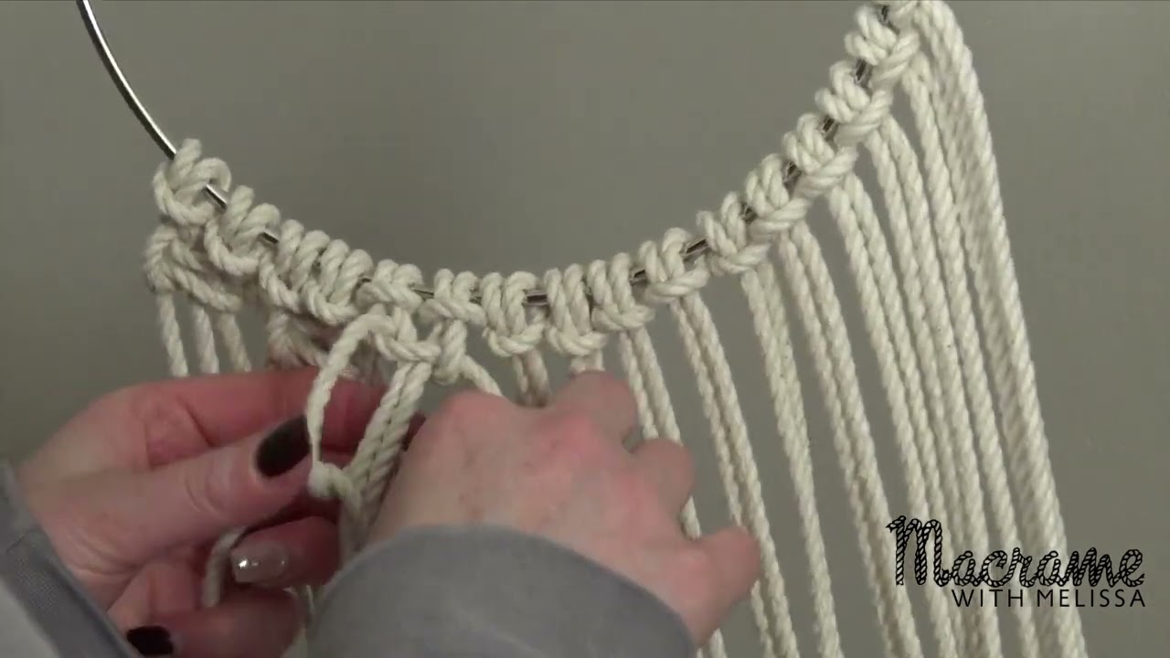 Easy DIY Beginner Macrame Wall Hanging Project 