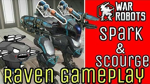 War Robots Spark & Scourge Raven Gameplay - WR