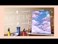 lilac clouds | paint with me