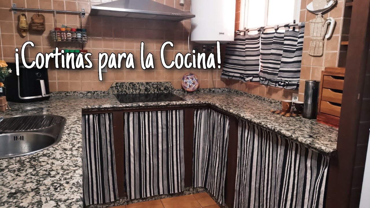 Cómo instalar una barra o riel de cocina para colgar utensilios (ordenar la  cocina), Español