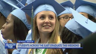 Graduations underway across eastern North Carolina