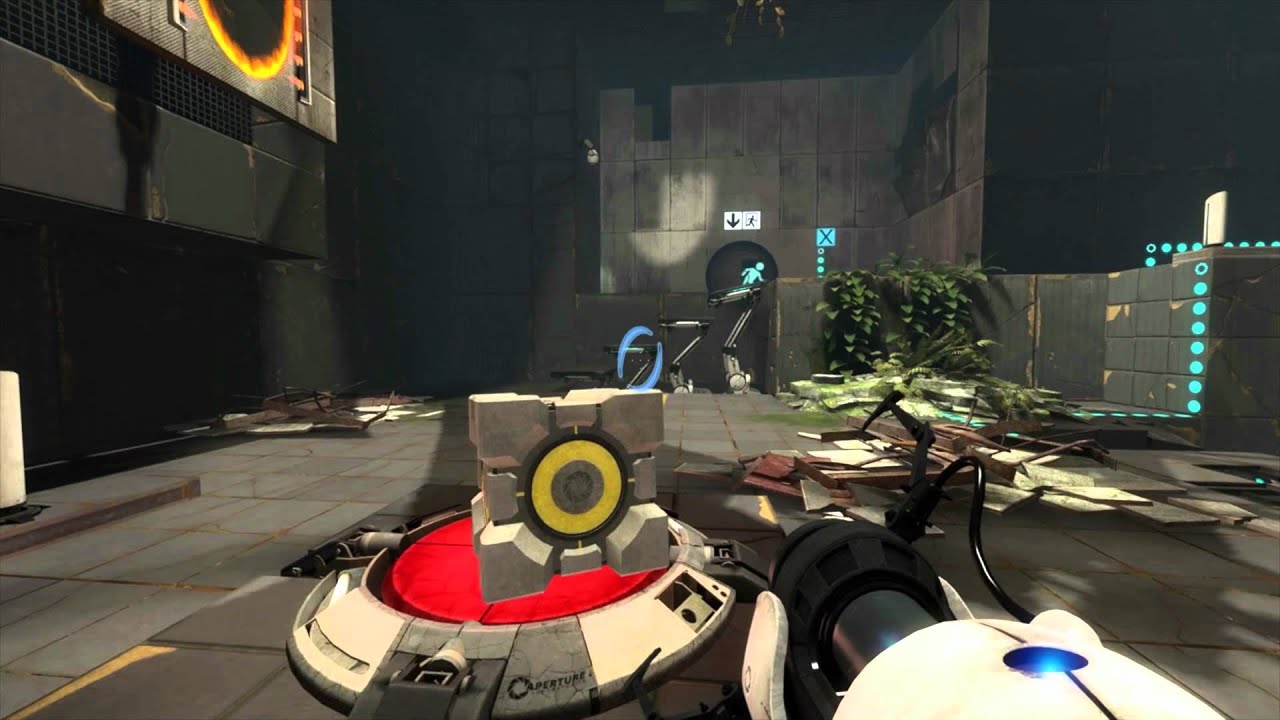 Lets Play Portal 2 ep 1 pt 2 WORST COMMENTARY EVVARRR - YouTube