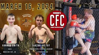 Carson Holtby vs Konnor Smith | Branded Fighting Championship III #muaythai #fight #combatsports