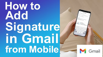 How to add signature in Gmail Mobile