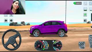 Pink Colour Car Driving Full HD Gameplaying - Taxi Driver Roleplay Gaming - @Xcrashes100 screenshot 2