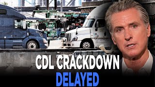 California DELAYS Revoking 17,000 Commercial Driver's Licenses After Immigrant Groups Sue | TRENDING