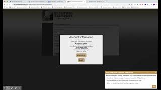 EEi Tutorial: Registering for a Student Account Profile