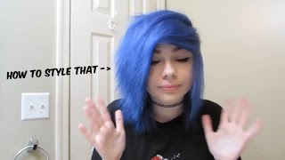 How to Style Short Scene/ Emo Hair