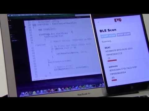 Instant BLE mobile app development with JavaScript