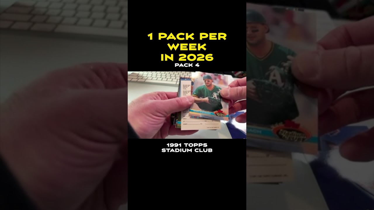 Четвертая упаковка из 1 открываемой в неделю в 2026 году.